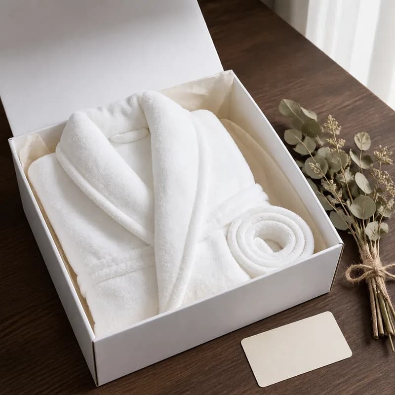 Premium Microfiber Coral Fleece Robes — detail 2